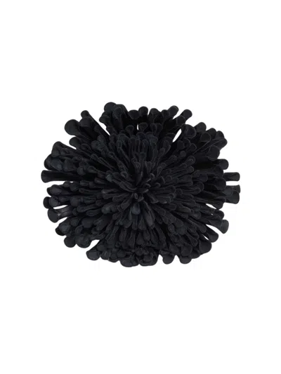 Alaïa Alaia Women Choker With Flower In Black