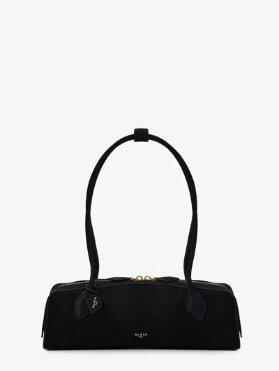 Alaïa Alaia Women Clutch Le Teckel Suede Handbag In Multi