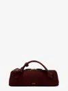 Alaïa Alaia Women Clutch Le Teckel Suede Handbag In Multi