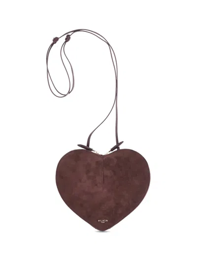 Alaïa Women Coeur Bimaterial  Shoulder Bag