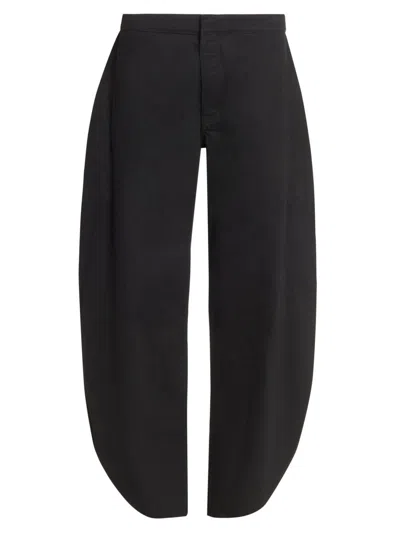 Alaïa Women's Cotton Petal Pants In Black