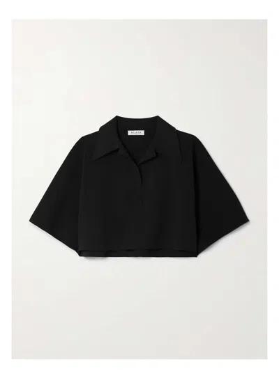 Alaïa Women's Cropped Polo