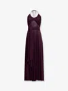 Alaïa Alaia Women Cross Dress Viscose Long Dress