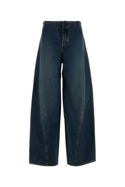 Alaïa Alaia Women Denim Jeans In Blue