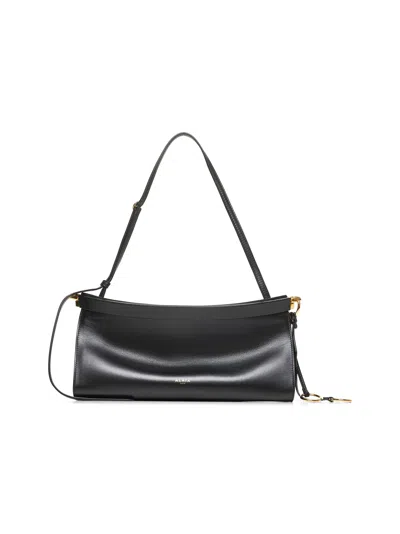 ALAÏA ALAÏA WOMEN BLACK LE CLICK EAST WEST MEDIUM SHOULDER BAG
