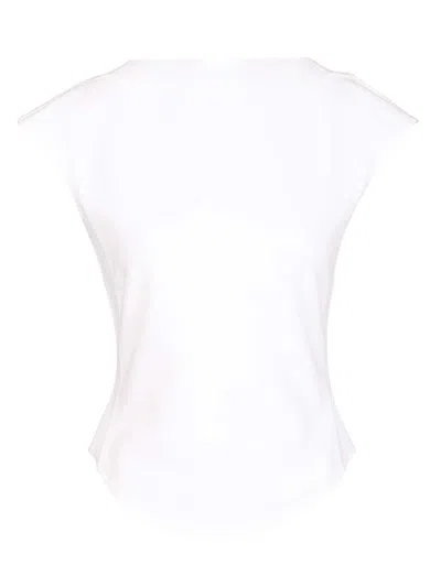 Alaïa Women Fitted T-shirt In White