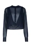 Alaïa Alaia Women Folded Cardigan In Multicolor