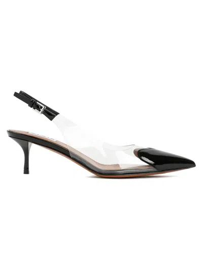 ALAÏA WOMEN'S HEART MULES