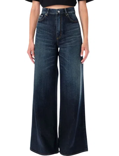 Alaïa Jeans Woman Color Blue