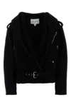 Alaïa Alaia Women Hooded Biker In Black