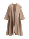 Alaïa Women Hooded Maxi Cape