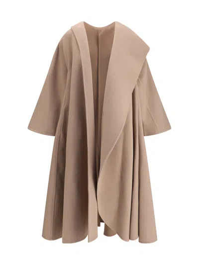 Alaïa Women Hooded Maxi Cape