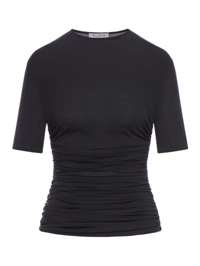 Alaïa Alaia Women Jersey T-shirt In Black