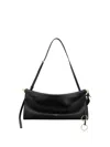 Alaïa Women Le Click West Medium Shoulder Bag In Black