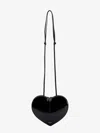 Alaïa Alaia Women Le Coeur Patent Leather Crossbody Bag In Black