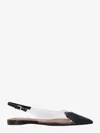 Alaïa Alaia Women Le Coeur Pvc And Patent Leather Slingback In Green