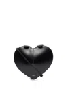 Alaïa Women Le Cœur Bag In Calfskin In Black