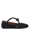 Alaïa Round-toed Ballet Flats In Black