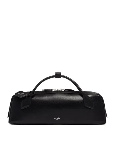 Alaïa Alaia Women Le Teckel Pouch In Polished Goatskin In Black