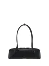 Alaïa Women Le Teckel Shoulder Bag In Black