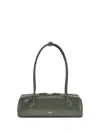Alaïa Women Le Teckel Shoulder Bag In Green