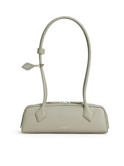 Alaïa Alaia Women Le Teckel Small In Goatskin In White