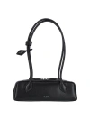 Alaïa Medium Elegant Handbag With Tubular Handles In Black