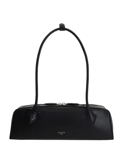 Alaïa Alaia Women Le Teckel Small Shoulder Bag In Black