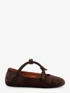 Alaïa Alaia Women Le Teckel Suede Ballet Flats In Multi