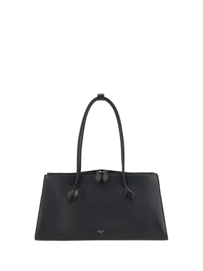 Alaïa Women Le Teckel Tote Bag In Black