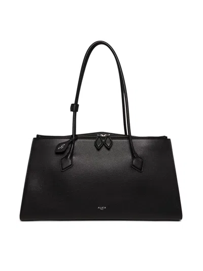 Alaïa Women's Le Teckel Tote Bag In Black