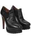 Alaïa Alaia Women's Leather Platform Ankle Boot (authentic Pre-loved) In Black