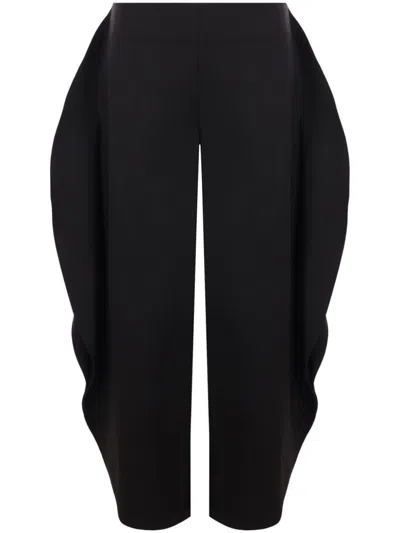ALAÏA WOMEN'S LONG BLACK PANTS SKIRT