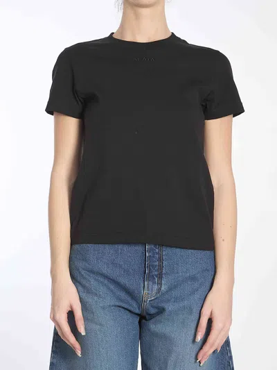 Alaïa Alaia Women Lopgo T-shirt In Black