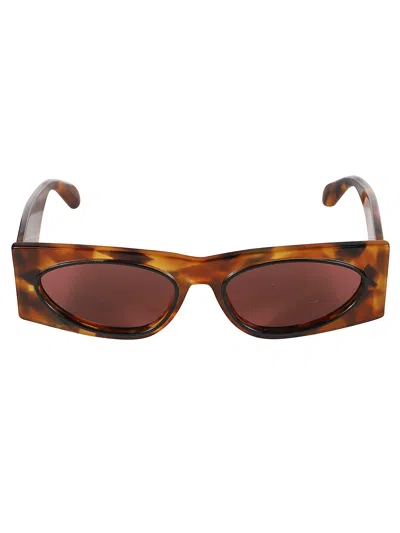 Alaïa Alaia Women Lunette Sunglasses In Brown