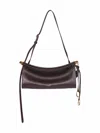 Alaïa Le Click Small Shoulder Bag In Glossy Leather In Multi
