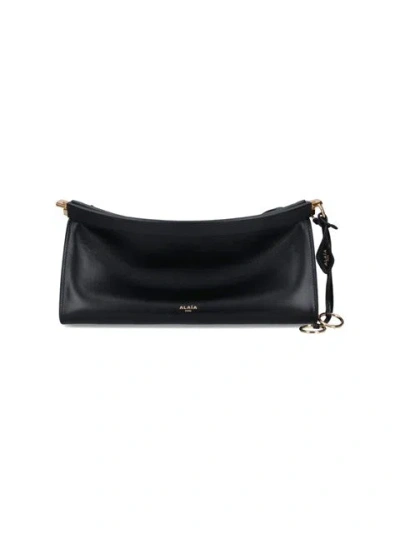 Alaïa Women Medium Shoulder Bag "le Click East West" In Black