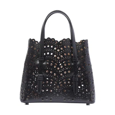 Alaïa Alaia Women Mina 20 Handbag In Black