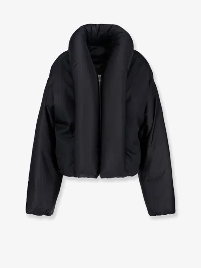 Alaïa Alaia Women Padded Taffeta Bomber Jacket In Black