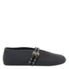 Alaïa Alaia Women Paper Straw Flat Ballets