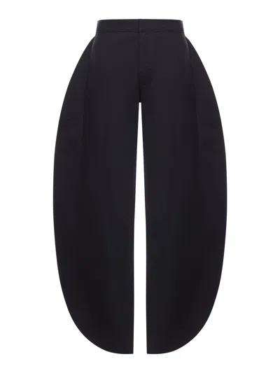 Alaïa Alaia Women Petal Cotton Trousers In Black