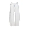 Alaïa Alaia Women Round Jeans In White
