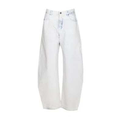 Alaïa Alaia Women Round Jeans In White
