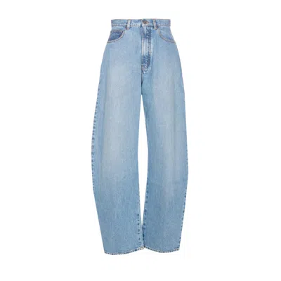Alaïa Alaia Women Round Pants In Blue