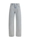 Alaïa Women Rounds Jeans In Blue