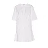 Alaïa Alaia Women Ruffle Dress In White