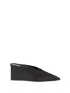 Alaïa Alaia Black Velvet Cube-heeled Mule Women In Black