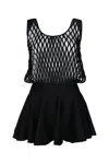 Alaïa Alaia Women Skater Dress In Multicolor