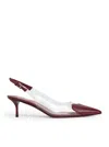 Alaïa Slingback Le Cœur In Brown