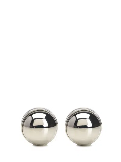 Alaïa Women Sphere Earrings In Metallic
